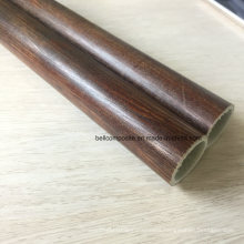 FRP Wood Grain Tube/Fiberglass Round Tube/ Profiles